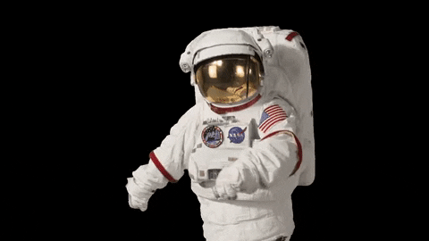 astronauta bailando